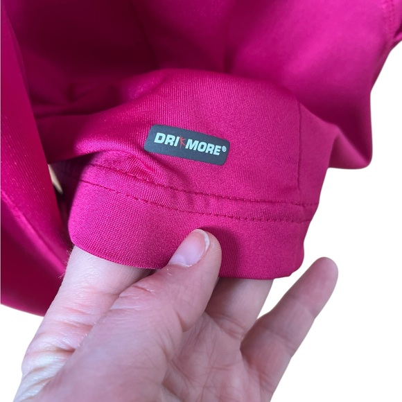 Danskin Now Women’s XL Pink Full Zip Jacket Semi-Fitted - Picture 5 of 10